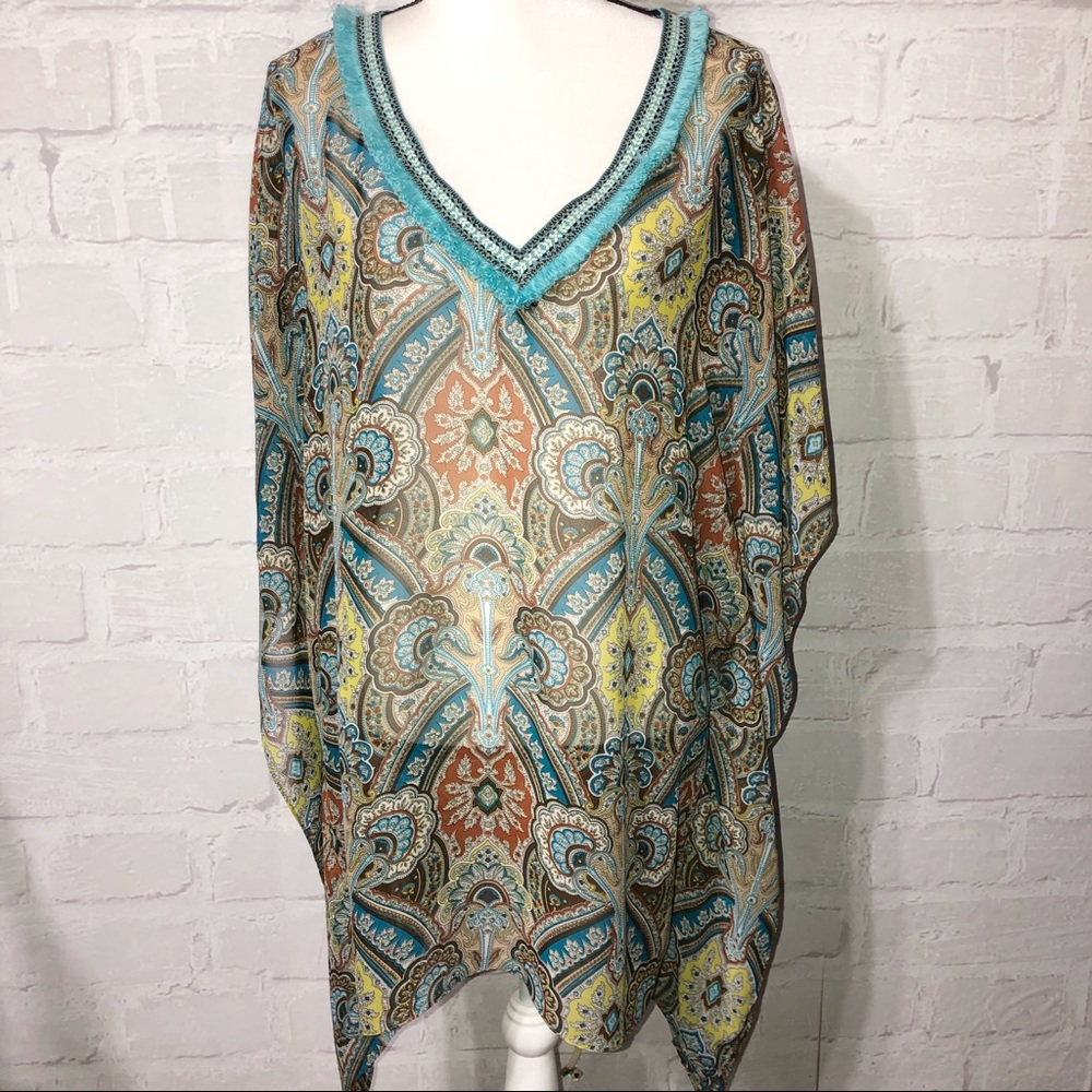 Umgee BOHO pancho style super cute G07 - Picture 1 of 7